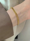 Waterproof Stainless Steel Wheat Chain Beach Bracelet