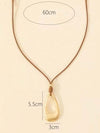 Vintage Teardrop Pendant Necklace
