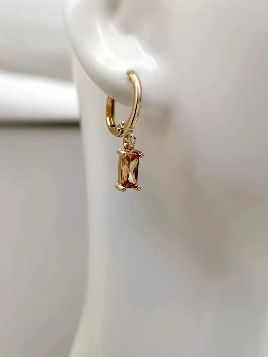 Geometric Drop Earrings