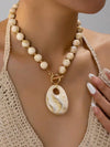 Bohemian Vintage Beaded Pendant Necklace