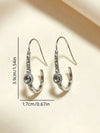 Vintage Bohemian Geometric Faux Opal Earrings