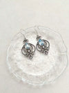 Vintage Bohemian Teardrop Gemstone Earrings