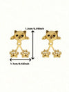 Vintage Cat Claw Hook Earrings