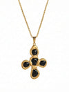 Multicolor Cross Pendant Necklace