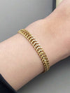 Waterproof Stainless Steel Wheat Chain Beach Bracelet