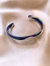 Andkiss Structured Layered Cuff Bangle