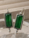Minimalist Rectangular Dangle Earrings