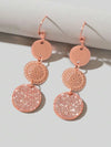 Retro Round Water Drop Earrings
