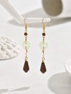 Chinese Retro Hollow Round Earrings