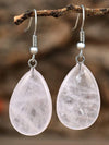 Vintage Tiger Eye Teardrop Earrings