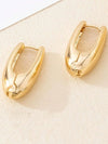 Old Money Teardrop Hoop Earrings