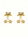Vintage Cat Claw Hook Earrings