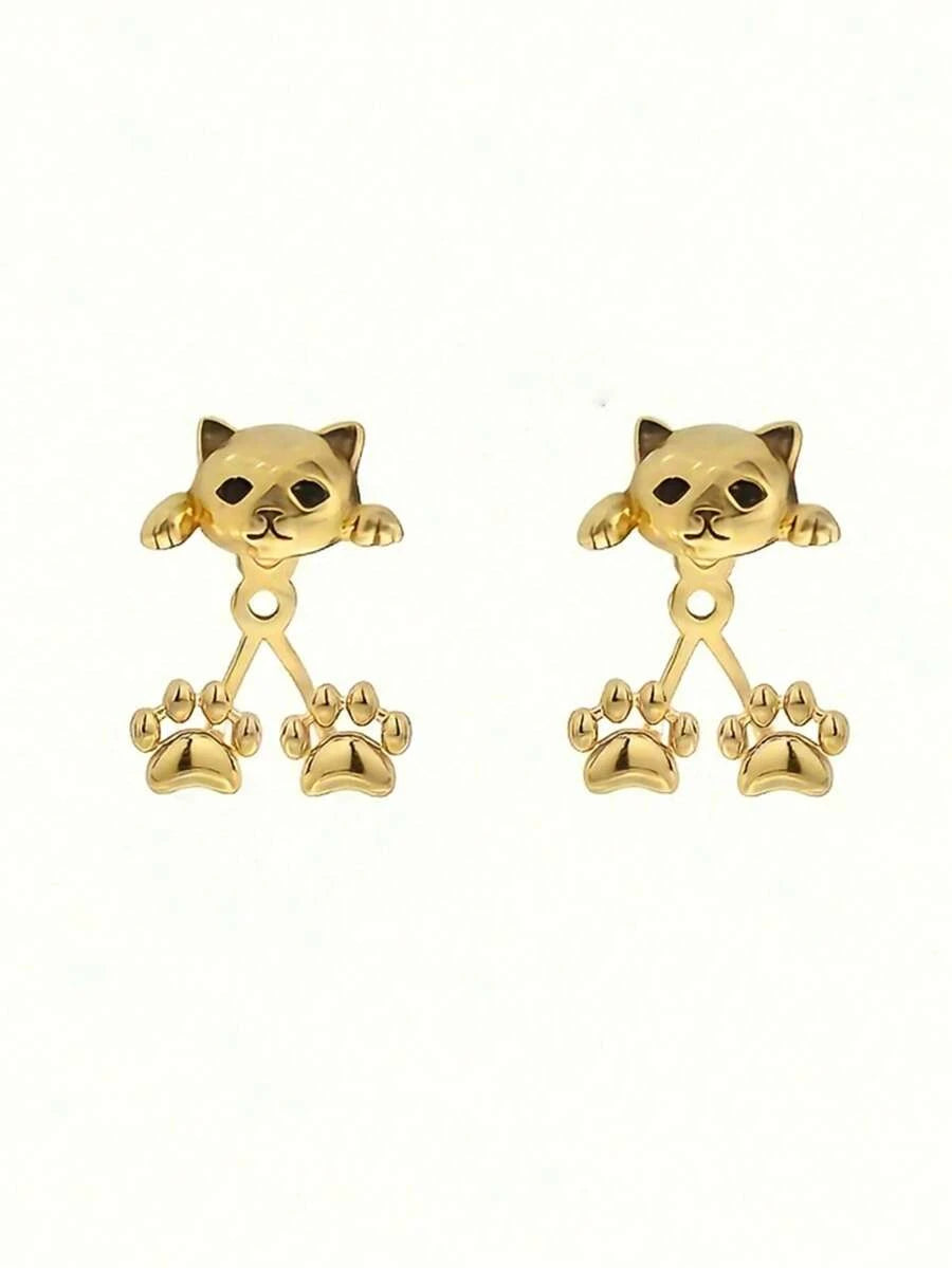 Vintage Cat Claw Hook Earrings