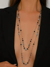 Vintage Gothic Faux Pearl Layered Necklace Set
