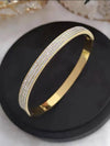 Cubic Zirconia Decor Bangle