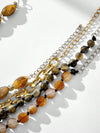 Bohemian Multi-Layer Beaded Beach Necklace
