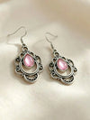 Vintage Bohemian Green Teardrop Earrings