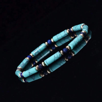 Turquoise Stone Jewelry Set