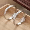 Vintage Handmade Round Hoop Earrings