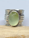Vintage Silver Birthstone Band Ring