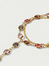 Glisma 18K Gold-Plated Beaded Finger Chain