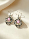 Vintage Bohemian Teardrop Gemstone Earrings