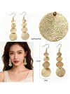European Fringe Drop Earrings