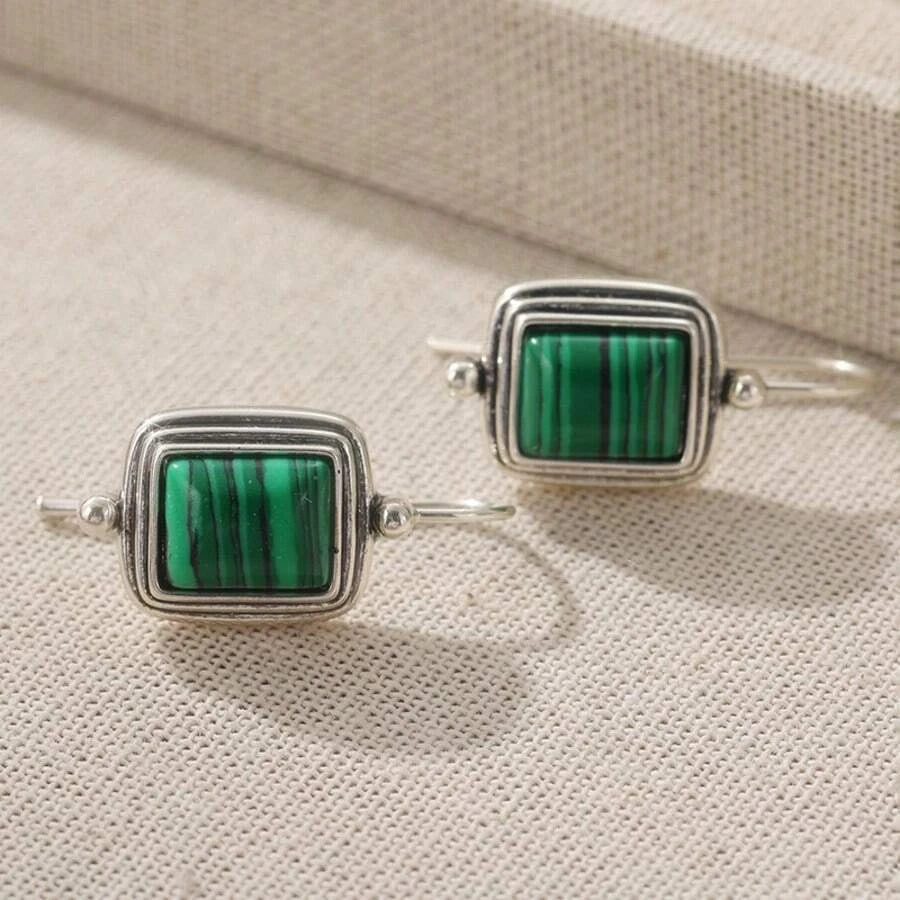 Classic Geometric Drop Earrings