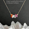 Cancer Zodiac Crystal Collarbone Necklace