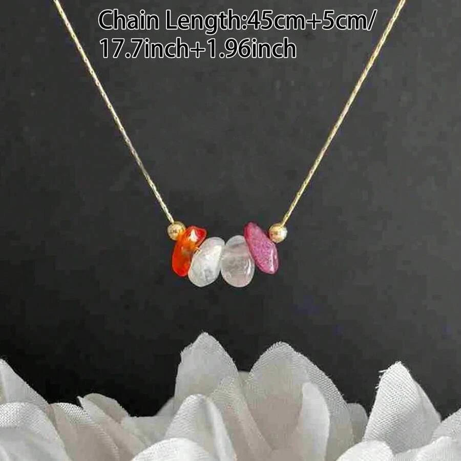 Cancer Zodiac Crystal Collarbone Necklace