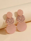 Circular Wave Pattern Fashion Earrings