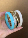 Vintage Acrylic Resin Bangle Set
