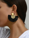 Metallic Tassel Earrings