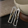 Retro Bohemian Copper Pendant Earrings