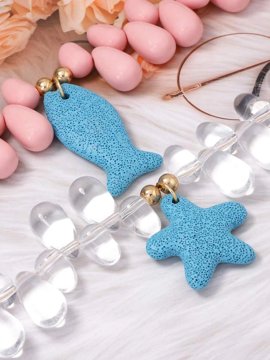 Minimalist Starfish Pendant Necklace