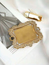 Vintage Gold Jewelry Tray