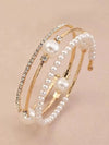 Faux Pearl Rhinestone Jewelry