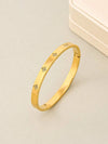 Gold Clover Bracelet Set