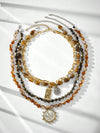 Bohemian Multi-Layer Beaded Beach Necklace