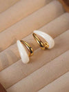 French Vintage Geometric Stud Earrings