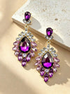 Retro Colorful Flower Stud Earrings