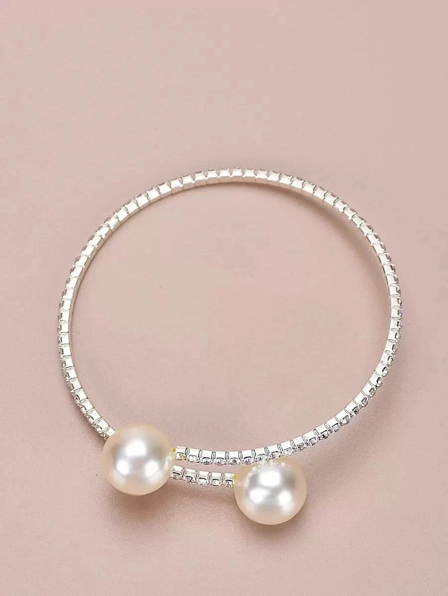 Silver Rhinestone Ring