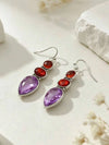 Vintage Bohemian Geometric Rhinestone Pendant Earrings