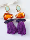 Juran Tassel Drop Earrings