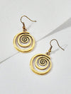 Vintage Style Geometric Drop Earrings
