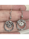 Bohemian Vintage Hollow Round Earrings