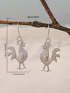 Vintage Chicken Earrings
