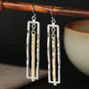 Retro Bohemian Copper Pendant Earrings