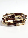 Bohemian Acrylic Marble Beaded Bracelet Set