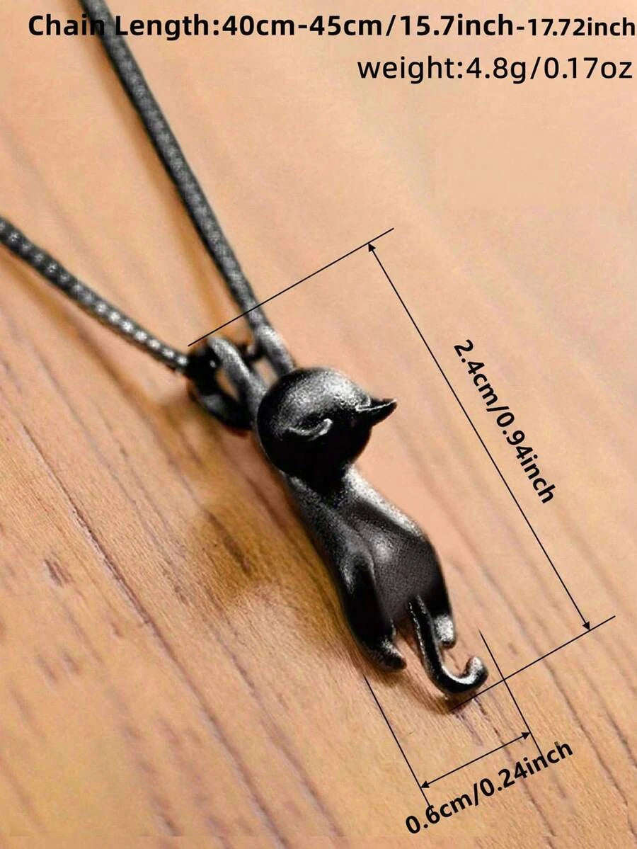 Cute Cat Pendant Necklace
